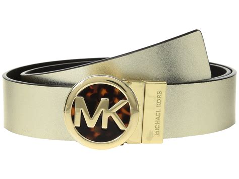 michael kors belt sizing|michael kors reversible leather belt.